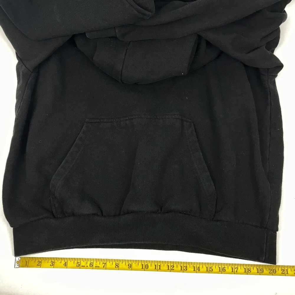 Dragonborn Hoodie Gothic Dragon Graphic Black Heavyweight Lane Seven Men's 2XL - Picture 9 of 11